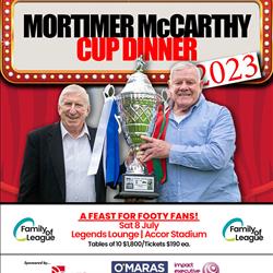 Mortimer McCarthy Cup Dinner